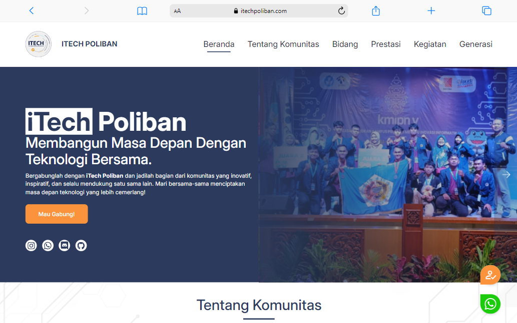 Komunitas iTech Poliban